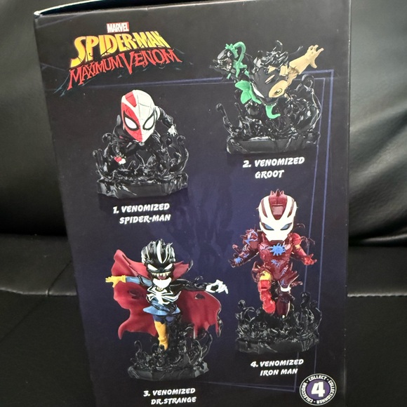 YuMe Spider-Man Maximum Venom Series Hero Box - Venomized Spider-Man NIB - Picture 4 of 9
